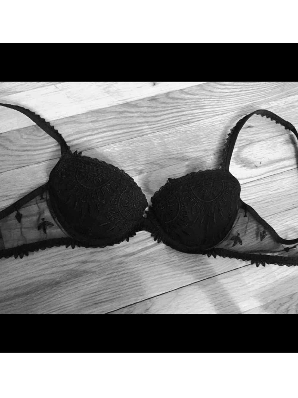 Chantelle Black Lace Underwire Bra